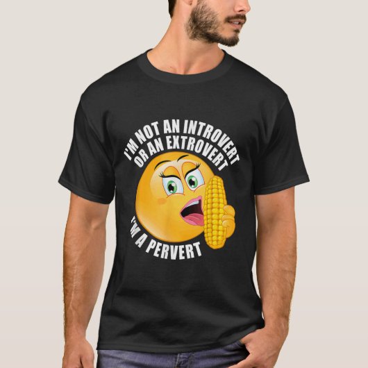 Ich bin kein Introvertierte oder Extrovertierte, i T-Shirt (Vorderseite)