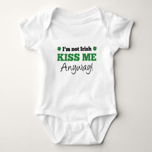 Ich bin kein Irin, der mich überhaupt küsst Baby Strampler