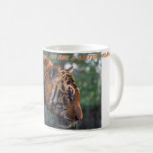 Ich bin kein Kätzchen. Waffen - der Tiger Kaffeetasse (VorderseiteRechts)