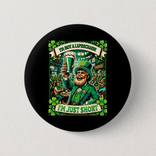 Ich bin kein Kobold, ich bin nur kurz Hemd St. Pat Button