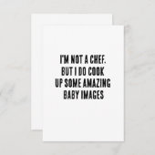 Ich bin kein Koch, aber ich koche ein phantastisch Dankeskarte (Vorne/Hinten)