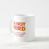 Ich bin kein komischer Witzbold Kaffeetasse (Vorderseite Links)