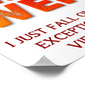 Ich bin kein komisches, lustiges Poster (Ecke)