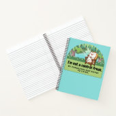 Ich bin kein Kontrolle-Freak: Unglaublich witzig W Notizblock (Innenseite)