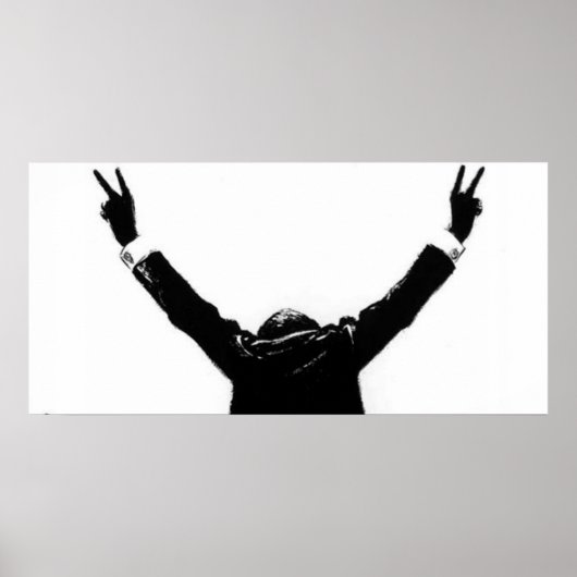 ICH BIN KEIN KROOK VON Richard M. Nixon Poster (Vorne)