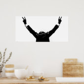 ICH BIN KEIN KROOK VON Richard M. Nixon Poster (Küche)