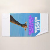 Ich bin kein Lama, ich bin über deinem Drama Giraf Badehandtuch (Badehandtuch)