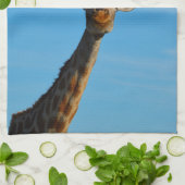 Ich bin kein Lama, ich bin über deinem Drama Giraf Geschirrtuch (Gefaltet)