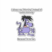 Ich bin kein Lügner Aufkleber (Vorderseite)