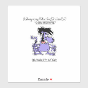 Ich bin kein Lügner Aufkleber