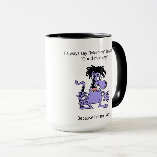 Ich bin kein Lügner Tasse (VorderseiteRechts)