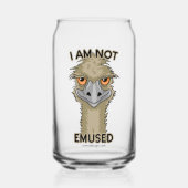 Ich bin kein lustiger Emu Pun Dosenglas (Vorderseite)