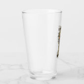 Ich bin kein lustiger Emu Pun Glas (Rechts)