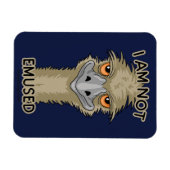 Ich bin kein lustiger Emu Pun Magnet (Horizontal)