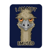 Ich bin kein lustiger Emu Pun Magnet (Vertikal)