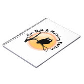 Ich bin kein lustiger Eule-Zitat am Morgen Notizblock (Linke Seite)