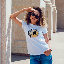 Ich bin kein lustiger Eule-Zitat am Morgen T-Shirt