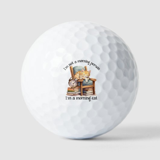 Ich bin kein Morgen Golfball (Vorderseite)