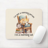 Ich bin kein Morgen Mousepad (Mit Mouse)