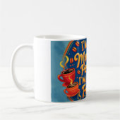 Ich bin kein Morgenmensch, ich bin ein Kaffeefreun Kaffeetasse (Links)