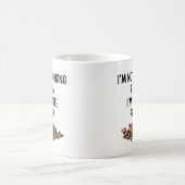 Ich bin kein Morgenmensch, ich bin ein Kaffeemensc Kaffeetasse (Mittel)