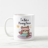 Ich bin kein Morgenmensch Kaffeetasse (Links)