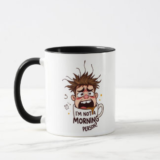 "Ich bin kein Morgenmensch" (Mann) Tasse