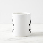 Ich bin kein Nerd. Ich bin einfach schlauer als du Kaffeetasse (Mittel)