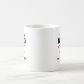 Ich bin kein Nerd Kaffeetasse (Mittel)