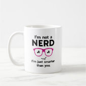 Ich bin kein Nerd Kaffeetasse (Links)