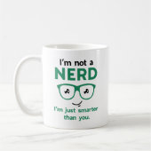Ich bin kein Nerd Kaffeetasse (Links)