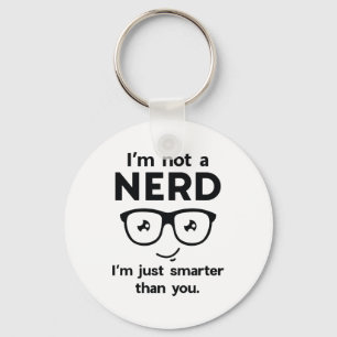 Ich bin kein Nerd Schlüsselanhänger