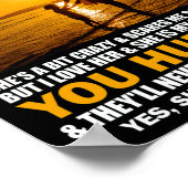 Ich bin kein perfekter Sohn, aber meine verrückte  Poster (Ecke)