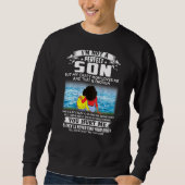 Ich bin kein perfekter Sohn, aber meine verrückte  Sweatshirt (Vorderseite)