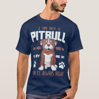 Ich bin kein Pitbull im a Ba T-Shirt