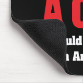 Ich bin kein Polizist - ein lustiger, unheimlicher Mousepad (Ecke)