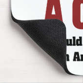 Ich bin kein Polizist - ein lustiger, unheimlicher Mousepad (Ecke)