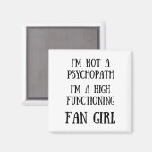 Ich bin kein Psychopath, ein hochfunktionierendes Magnet (Vorderseite/Rückseite)