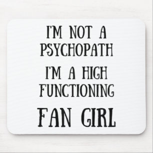 Ich bin kein Psychopath, ein hochfunktionierendes  Mousepad