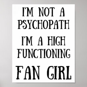 Ich bin kein Psychopath, ein hochfunktionierendes Poster