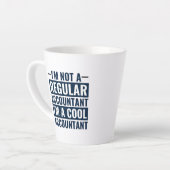 Ich bin kein regelmäßiger Buchhalter, ich bin Cool Milchtasse (Linke Ecke)