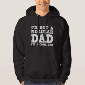 Ich bin kein regelmäßiger Vater Hoodie (Vorderseite)