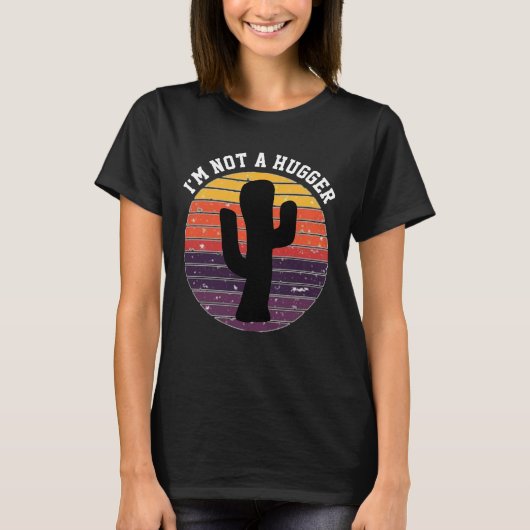 ICH BIN KEIN RIESIGER VINTAGER CACTUS-T - SHIRT (Vorderseite)