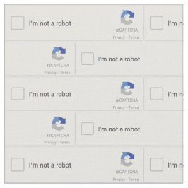 Ich bin kein Roboter Captcha Stoff