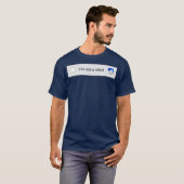 Ich bin kein Roboter Captcha Verification Funny Me T-Shirt (Vorne ganz)