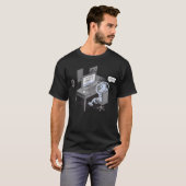 Ich bin kein Roboter-Funny-Computer-Pun T-Shirt (Vorne ganz)