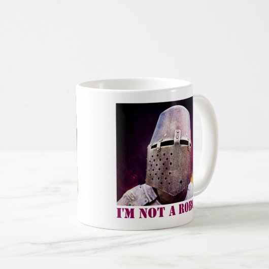 Ich bin kein Roboter Kaffeetasse (VorderseiteRechts)