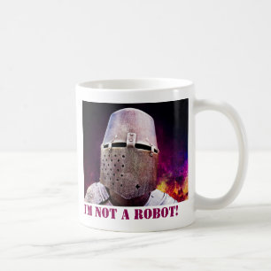 Ich bin kein Roboter Kaffeetasse
