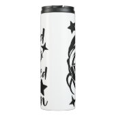 Ich bin kein seltsamer Tumblr Thermosbecher (Rückseite)