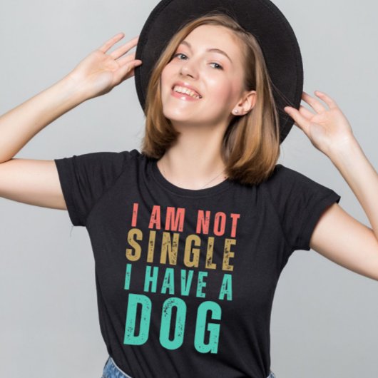 Ich bin kein Single, ich habe ein lustiges Valenti T-Shirt
